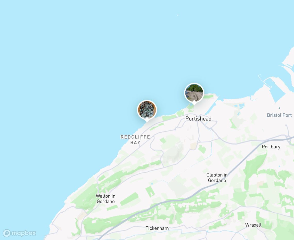 Map showing where Black Nore Lighthouse is, in United Kingdom
