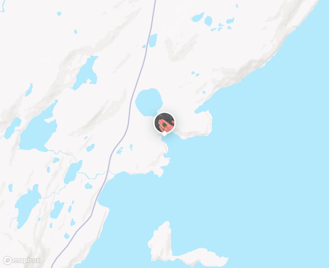 Map showing where Inner Rasskeila is, in Norway