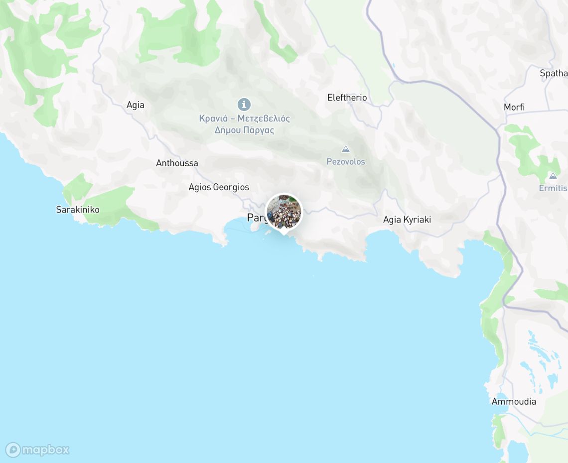 Map showing where Kroneri is, in Greece
