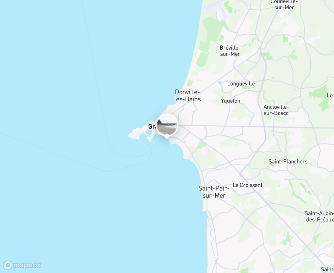 Map showing where Le Herel is, in France