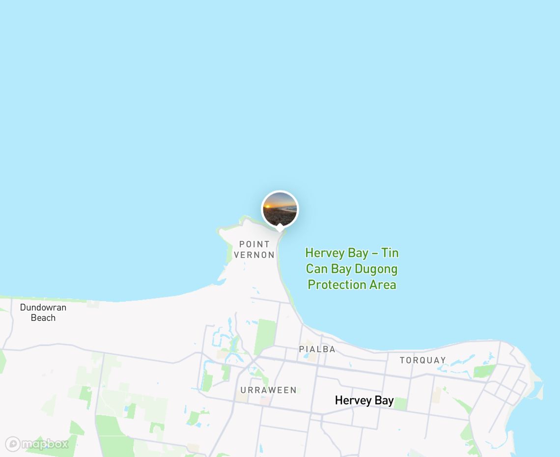 Map showing where Point Vernon Esa Park beach is, in Australia